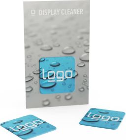 Display Cleaner Quadratisch - 32 x 32 mm - inkl. Digitaldruck als Werbeartikel