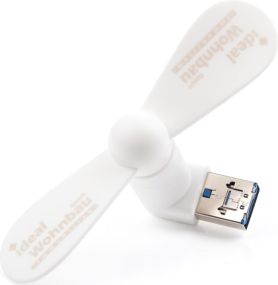 USB Ventilator Spin A als Werbeartikel
