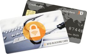 RFID Blocker Karte - Basis Schutz (Lager) - inkl. Digitaldruck als Werbeartikel