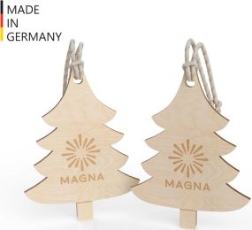 Weihnachtsbaumanhänger Tannenbaum - inkl. Lasergravur als Werbeartikel