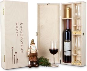 Präsenteset: Weihnachts-Liqueur als Werbeartikel