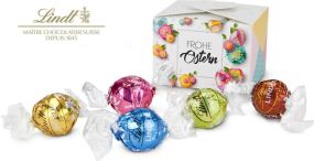 Lindt Osterfreude – auch in individueller Pralinenschachtel als Werbeartikel