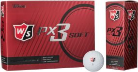 Golfball Wilson PX3 Soft - inkl. Digitaldruck