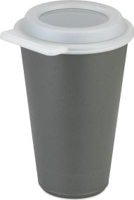 Becher 400ml mit Deckel Trinköffnung Move Cup als Werbeartikel