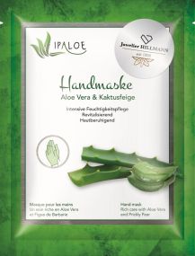 Handmaske Aloe Vera & Kaktusfeige - inkl. individuell bedruckter Folie als Werbeartikel