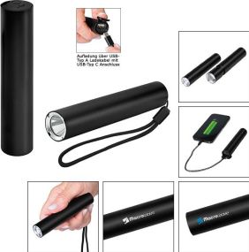 Aufladbare LED Leuchte Tube Light Charge 270 L als Werbeartikel