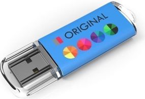 USB Stick Original Oscar Blue, 4 GB Basic als Werbeartikel