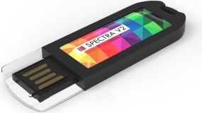 USB Stick Spectra V2 Black, 2 GB Basic als Werbeartikel