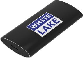 White Lake Compact External SSD Silver, 512GB als Werbeartikel