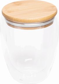 Glas Bamboo Art, 350 ml als Werbeartikel