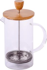 Tee- & Kaffeebereiter Bamboo Press 600 ml als Werbeartikel