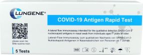 COVID-19 Antigen Rapid Test, Nasaltest, 5er Set als Werbeartikel