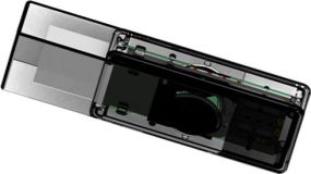 Klio USB-Stick Twista transparent USB 3.0 als Werbeartikel