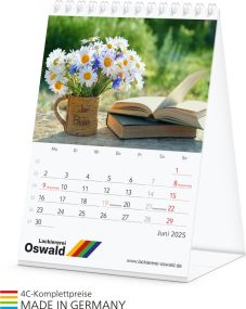 Tischkalender MagicPix Hochformat Complete als Werbeartikel