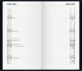 BRUNNEN Sonderanfertigung Sichtkalender Modell 709 Alpha als Werbeartikel