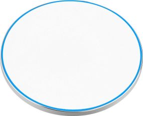 Wireless Charger 15 W weiss als Werbeartikel