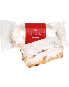 Gourmet-Stollen, inklusive individuellem Etikett 4c