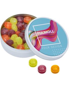 XL-Taschendose m. Pulmoll-Frucht 60g