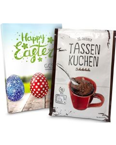 Oster Tassenkuchen Schokolade (Backmischung 70 g), auch in individueller Stecktasche