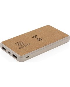 Kork und Weizen 8.000 mAh Wireless Powerbank