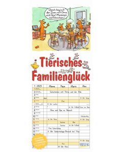 Korsch Kalender Tierisches Familienglück