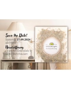 Promo Card mit Pergament-Briefchen - inkl. Werbedruck