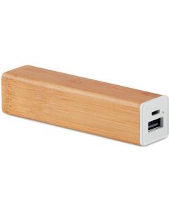 Powerbank 2200 mAh Bambus