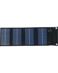 Faltbare Outdoor Solarmatte, mit 4 Solarpanels und 7W