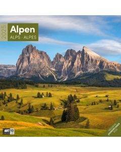 Kalender Alpen 2025 - 30x30