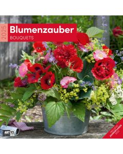 Kalender Blumenzauber 2025 - 30x30