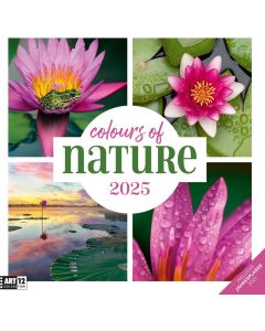 Kalender Colours of Nature 2025 - 30x30