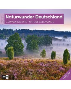 Kalender Naturwunder Deutschland 2025 - 30x30