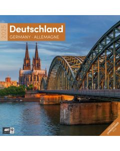 Kalender Deutschland 2025 - 30x30