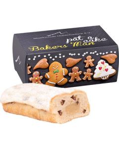 Christstollen Mini in Werbebox - inkl. Druck