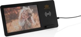 5W Wireless Charger mit Fotorahmen als Werbeartikel