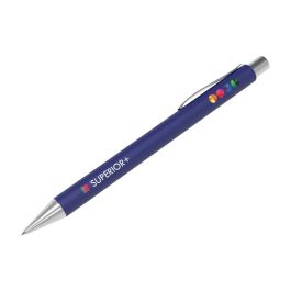 Pen Superior+ Dark Blue (Blue ink) als Werbeartikel