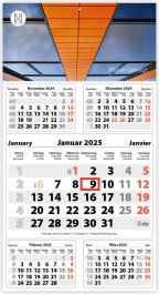 5-Monats DIN A3 Kalender Five, inkl. Druck als Werbeartikel