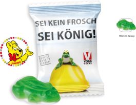 Haribo Frosch Werbetüte, 6,5 g - inkl. Werbedruck als Werbeartikel