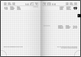 BRUNNEN Taschenkalender Modell 736 Alpha als Werbeartikel