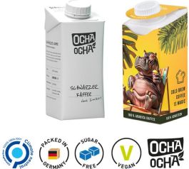 Drink Pack small Ocha-Ocha® schwarzer Kaffee - inkl. Druck als Werbeartikel