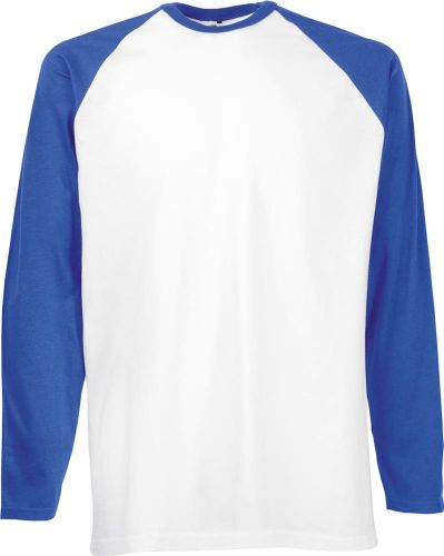 Valueweight Long Sleeve Baseball T als Werbeartikel