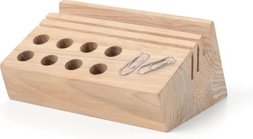 TROIKA Schreibtisch Organizer Holzweg Pen Stand