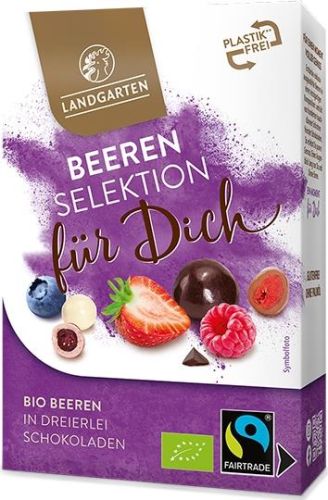 Landgarten Bio Beerenselektion Für Dich 90g als Werbeartikel