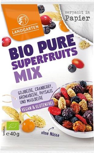 Landgarten Bio Pure Superfruits Mix 40g als Werbeartikel