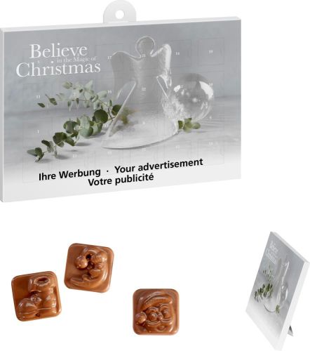 A5-Schoko-Adventskalender als Werbeartikel