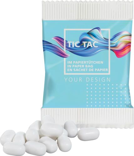 tic tac Fresh Mint im Papiertütchen als Werbeartikel