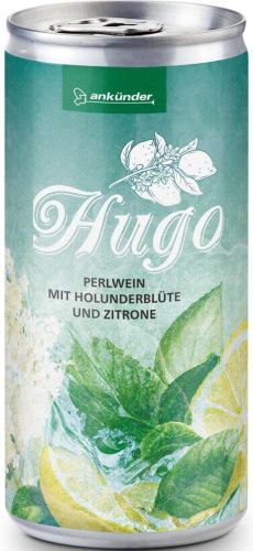 Hugo, alkoholischer Cocktail, 200 ml als Werbeartikel