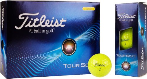 Golfball Titleist Tour Soft - inkl. Druck als Werbeartikel