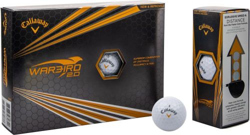 Golfball Callaway Warbird 2.0 - inkl. Digitaldruck als Werbeartikel