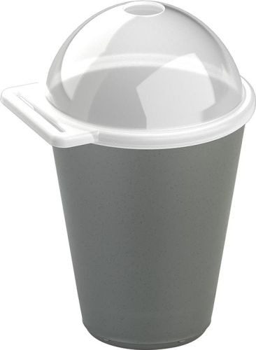 Becher 300ml mit Deckel mit Öffnung Move Cup als Werbeartikel